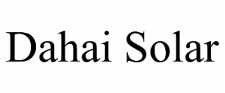 DAHAI SOLAR