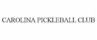 CAROLINA PICKLEBALL CLUB