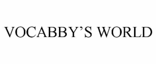 VOCABBY'S WORLD