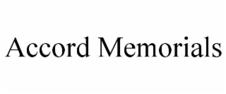 ACCORD MEMORIALS