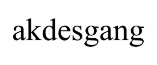 AKDESGANG