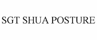 SGT SHUA POSTURE