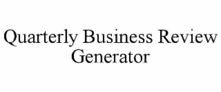 QUARTERLY BUSINESS REVIEW GENERATOR