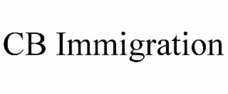 CB IMMIGRATION
