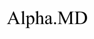 ALPHA.MD