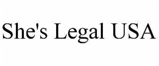 SHE'S LEGAL USA
