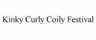 KINKY CURLY COILY FESTIVAL