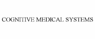 COGNITIVE MEDICAL SYSTEMS