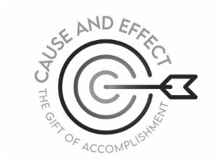 CAUSE AND EFFECT THE GIFT OF ACCOMPLISHMENT