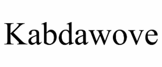 KABDAWOVE