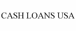 CASH LOANS USA