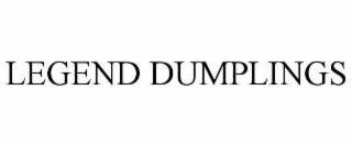 LEGEND DUMPLINGS
