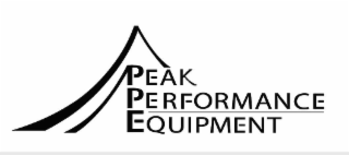 PEAK PERFORMANCE EQUIPMENT