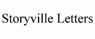 STORYVILLE LETTERS