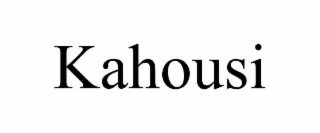 KAHOUSI