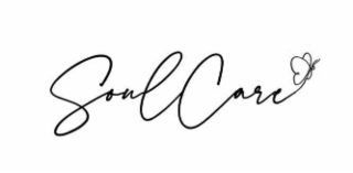 THE MARK CONSISTS OF THE WORDS SOUL CARE WRITTEN IN LA LUXES SCRIPT FONT, WHEREBY THE S IN SOUL IS CAPITALIZED AND CONNECTED TO THE O, THE O IS CONNECTED TO THE U, THE U IS CONNECTED TO THE L AND THE 