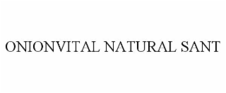 ONIONVITAL NATURAL SANT