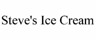 STEVE'S ICE CREAM