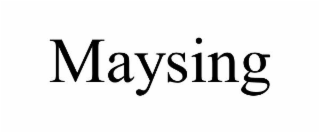 MAYSING