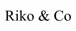 RIKO & CO