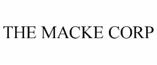 THE MACKE CORP