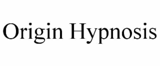 ORIGIN HYPNOSIS