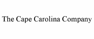 THE CAPE CAROLINA COMPANY