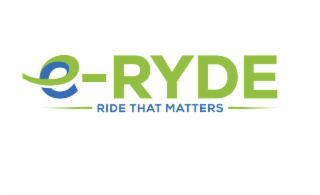 E-RYDE RIDE THAT MATTERS