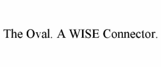 THE OVAL. A WISE CONNECTOR.