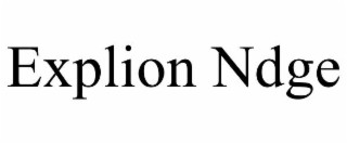 EXPLION NDGE