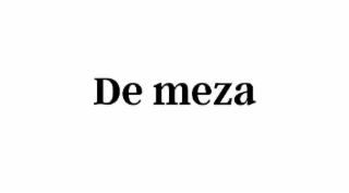 DE MEZA