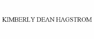 KIMBERLY DEAN HAGSTROM