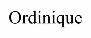 ORDINIQUE