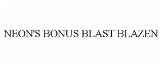 NEON'S BONUS BLAST BLAZEN