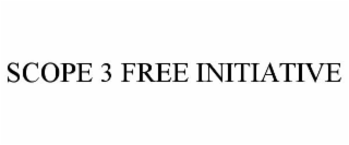 SCOPE 3 FREE INITIATIVE