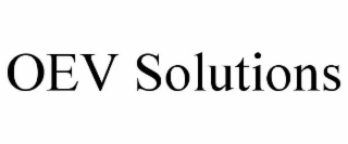 OEV SOLUTIONS