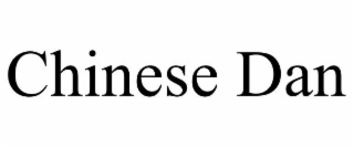 CHINESE DAN