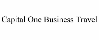 CAPITAL ONE BUSINESS TRAVEL