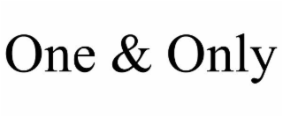 ONE & ONLY