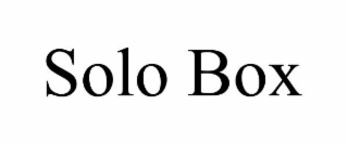 SOLO BOX