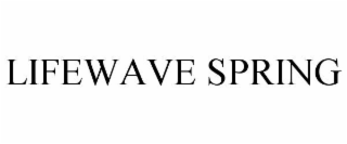 LIFEWAVE SPRING