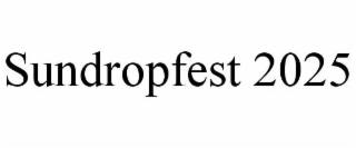 SUNDROPFEST 2025
