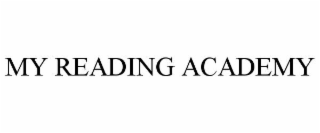 MY READING ACADEMY