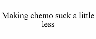 MAKING CHEMO SUCK A LITTLE LESS