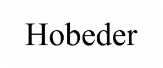 HOBEDER