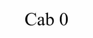 CAB 0