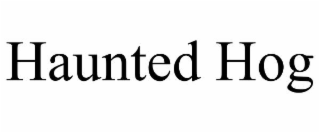 HAUNTED HOG