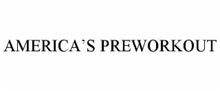 AMERICA'S PREWORKOUT