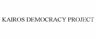 KAIROS DEMOCRACY PROJECT