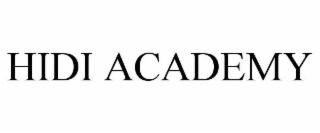 HIDI ACADEMY